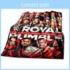 Wwe Royal Rumble Character Pattern Blanket For Home Use And Giftgiving