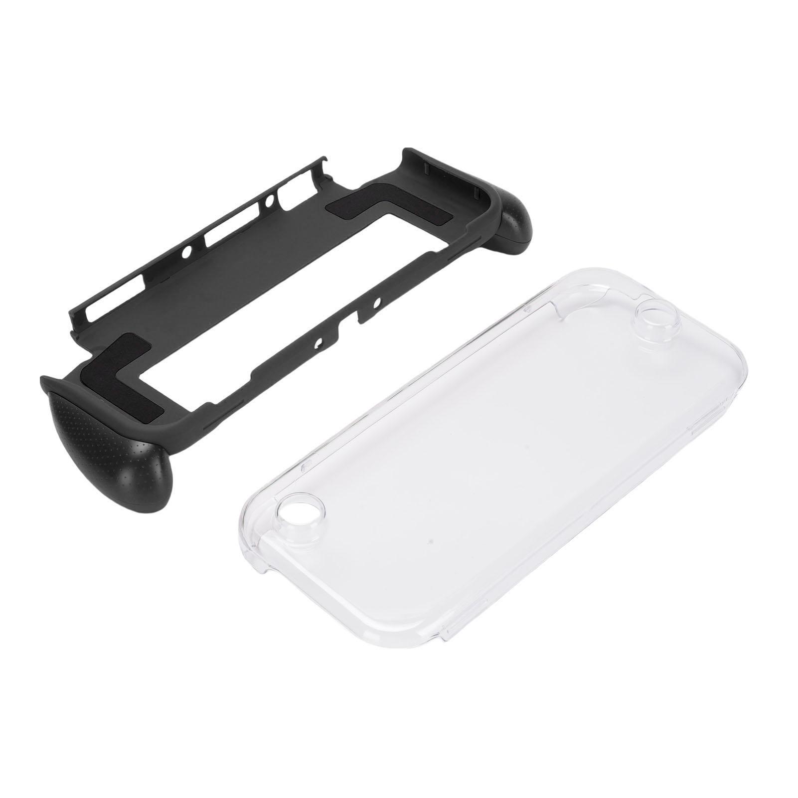 Protective Cover Fit for Switch OLED Handheld Console Grip Shockproof Anti Slip PC Handheld Console Dockable Case