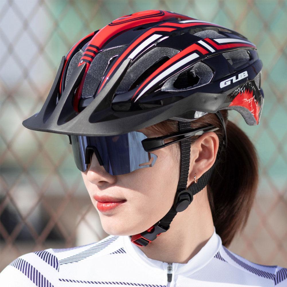 Buy GUB Bicycle Light Helmet Rechargeable Breatheable Road Mountain
