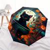 Halloween Black Cat Cauldron Wall Clock - spookydecor for your home!Umbrella, Portable 3-Fold Compact Umbrella for Men & Women Gift