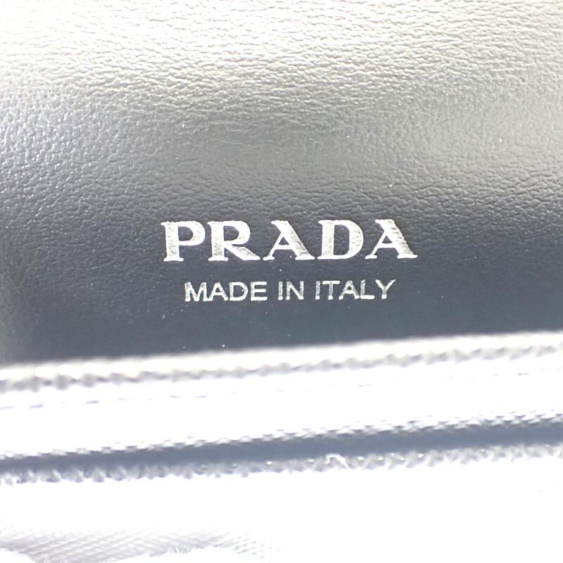 Prada 1MC110_QHH_F0632 Portcard negru Safiano Femei