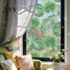 Removable Heat Control Film Sun Catcher Static Window Film, Flower Butterfly Self-Adhesive Glass Sticker, Decorative Privacy Screen for Windows Cling