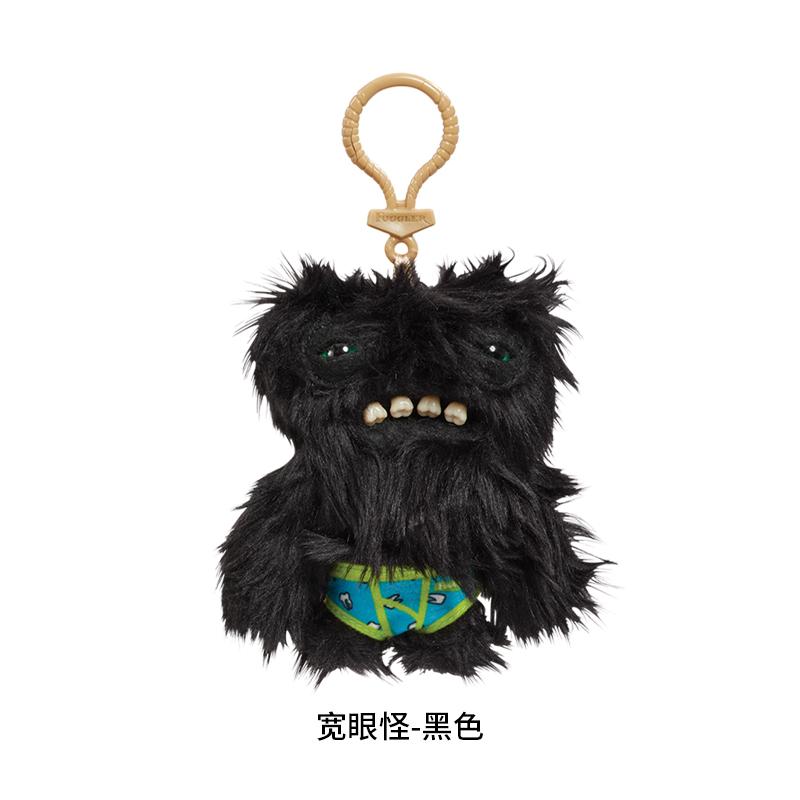 10cm Fuggler Cute Tooth Monster Funk Tooth Treasure Plush Keyrings Kawaii Mini Series Baby Funny Plush Doll Ornament