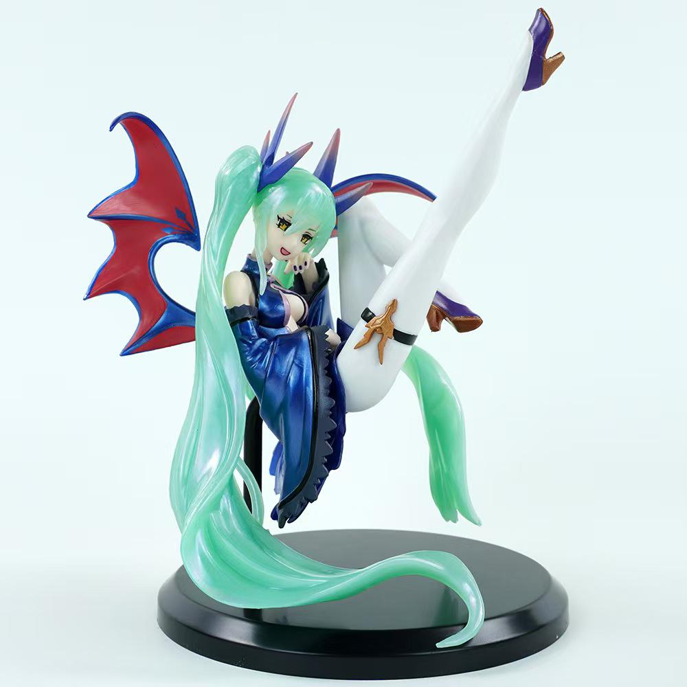 Miku Anime Figure Set: Light, Dark, Angel, Bishoujo Wings Editions