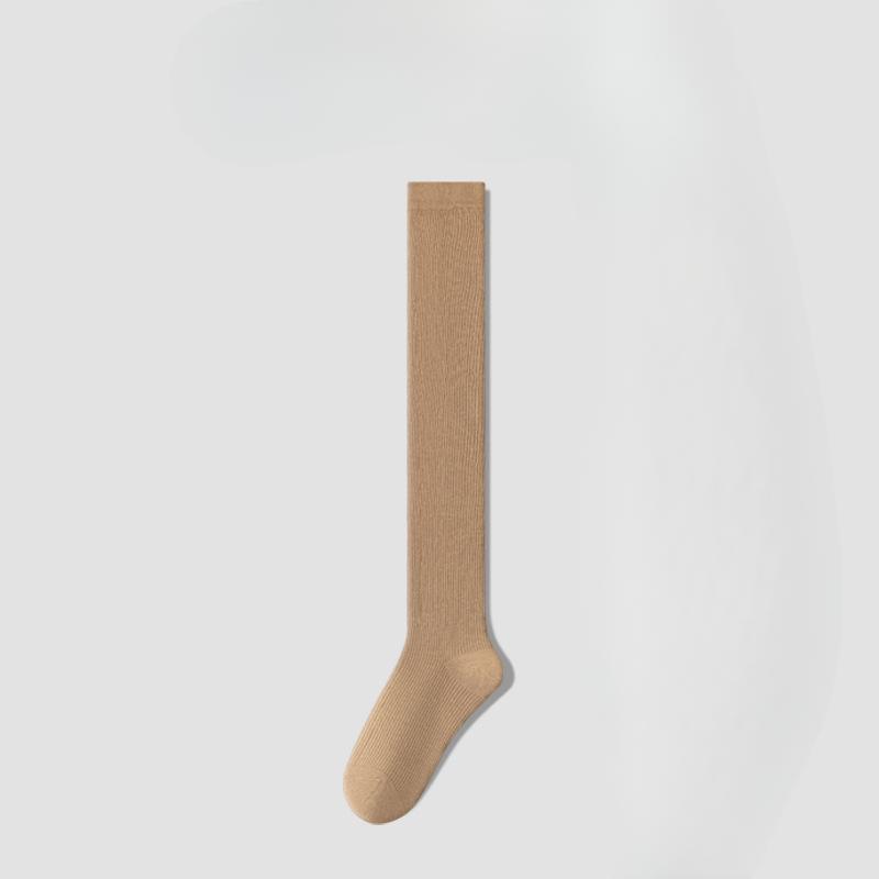 

Женские летние тонкие модные новые хлопковые носки с длинным ворсом 1 pair хаки