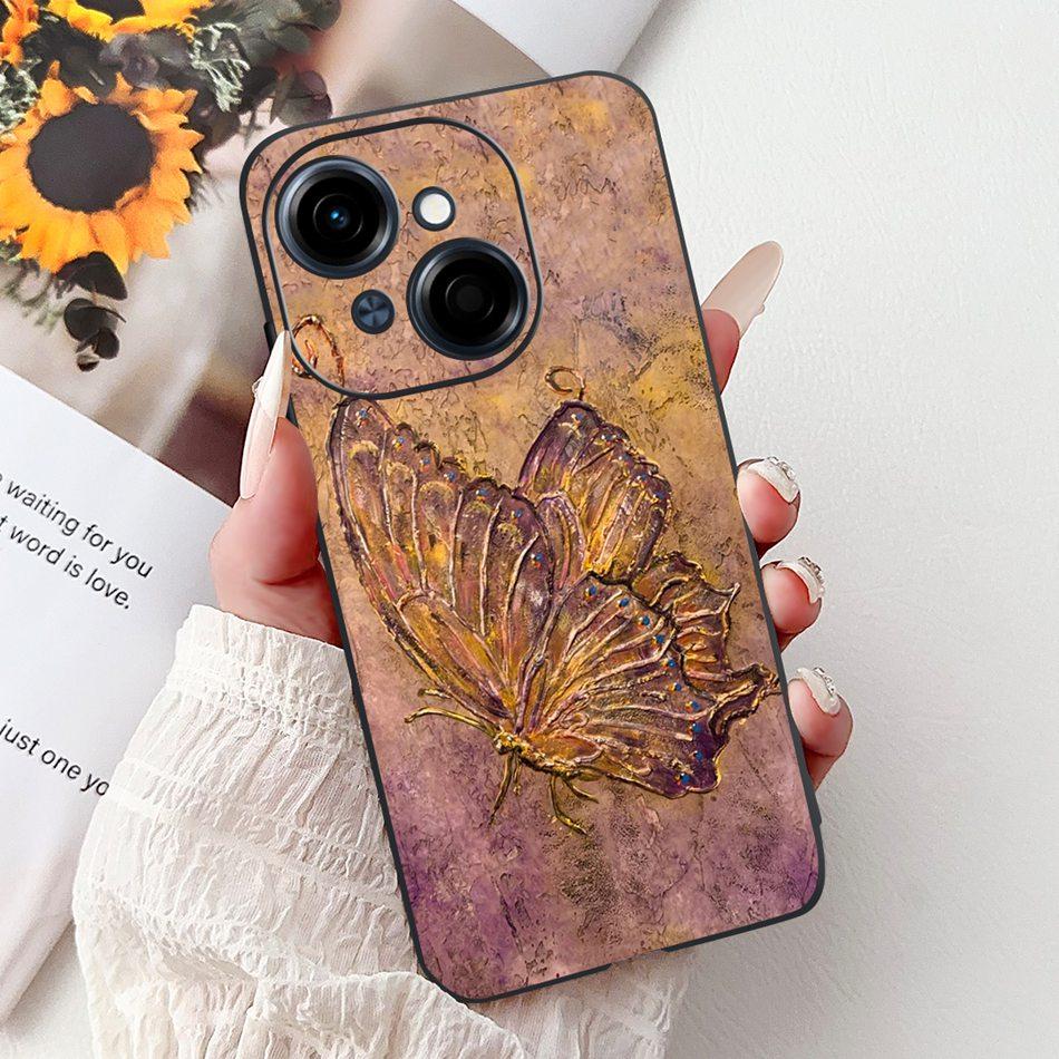 For Tecno Spark Go 1 Fashion Cool Pattern Phone Case For Tecno Spark Go 2025 Go1 Black Silicone Soft Cases