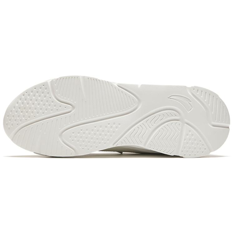 Anta Lifestyle Series Simple Comfortable Non-Slip Wear-Resistant Low-Top Casual Shoes Men Casual Shoes White Gray Blue 112438892S-4