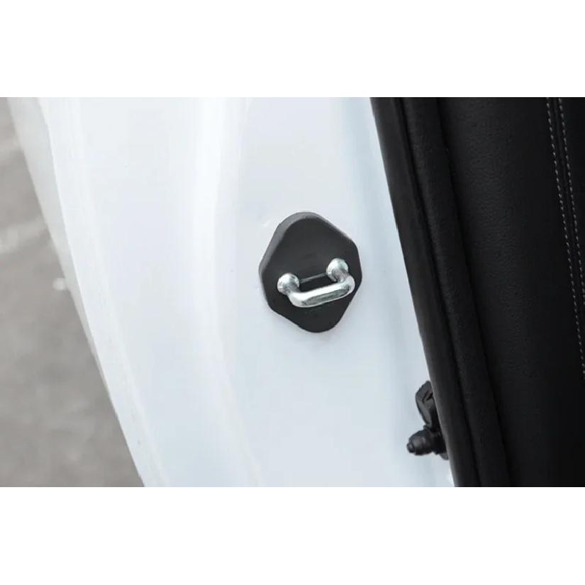 8pcs Car Door Lock Buckle Door Holder Door Lock Protective Cover Car Sticker for Suzuki Vitara Accessories