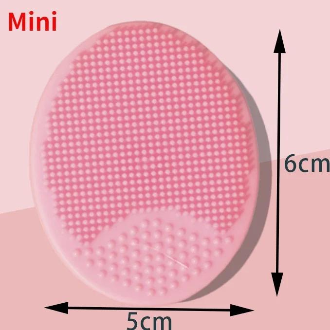 Silikonový čistící kartáček na obličej Hluboké póry péče o pleť Scrub Cleanser Tool Nový mini Beauty Soft Deep Cleaning Exfoliator