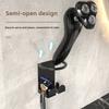 Wall Mounted No-Punch Electric Razor Shelf