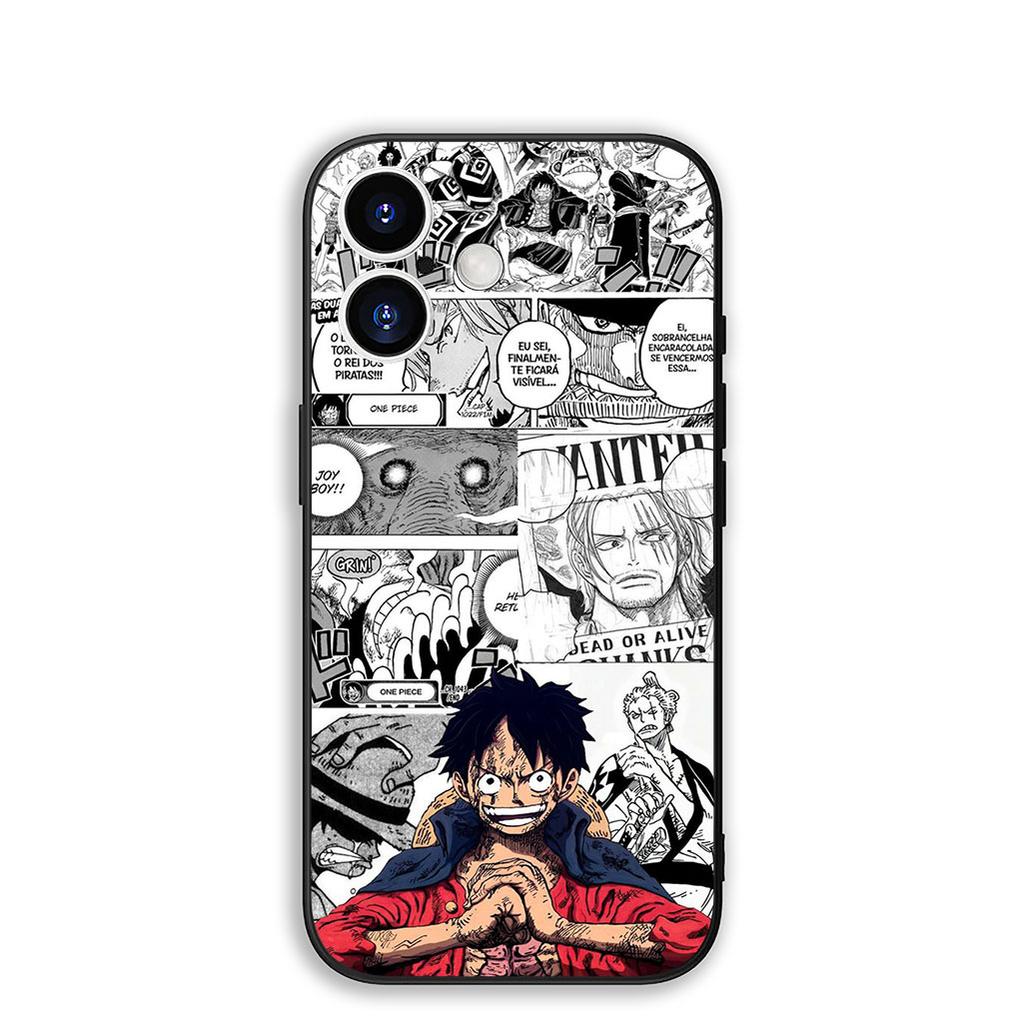 For Motorola Moto G86 G57 G67 G24 G15 G54 Power G13 G14 G34 G35 G45 G53 G55 G64 G75 G72 Case One Pieces Luffy Zoro Nico Robin