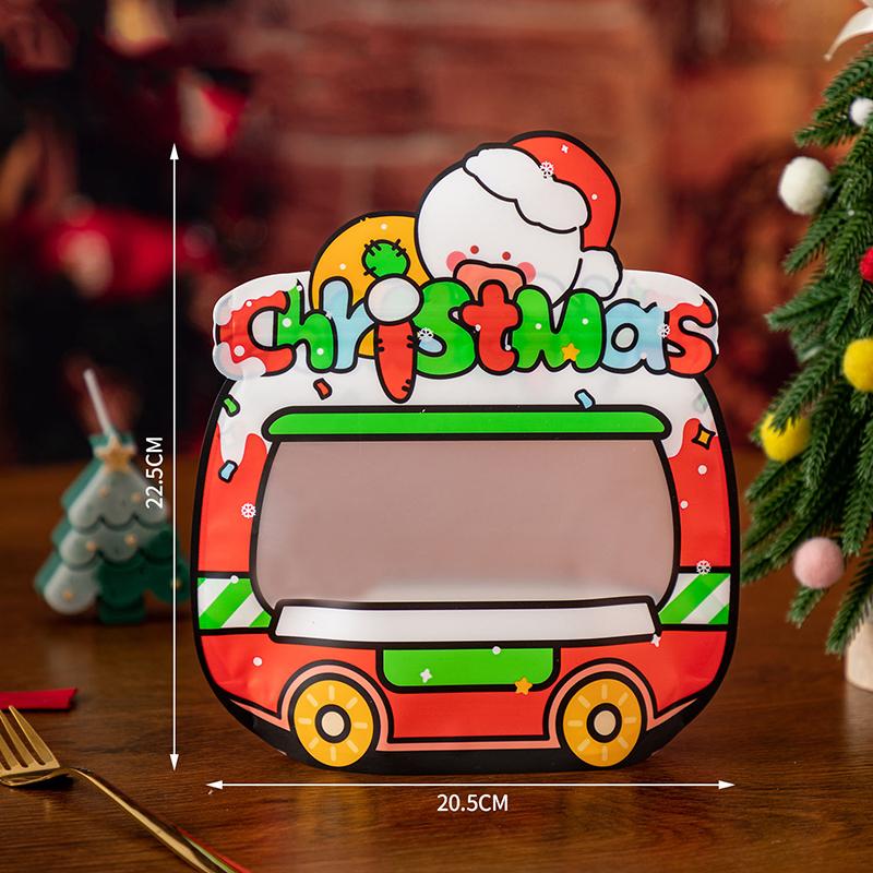 Рождественские подарочные пакеты Санта Лось Снежинка Сумка-тоут Детские подарочные пакеты Утолщенный нетканый водонепроницаемый пакет Рождественское украшение красный