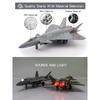 1/72 Scale Fifth Generation Fighter Plane J-20 Toy Type Aircraft for Military Children Excellent Simulation Diecasts Toy Vehicle