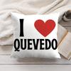 QQuevedo Buenas Noches Cushion Cover Silky Short Plush Invisible Zipper Dustproof Sofa Pillow Case for Home Decor