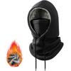 Winter Cycling Face Cover With Integrated Helmet Liner Neck Warmer Women Men Soft Fleece Windproof Warm Headwear
