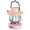 Portable Rechargeable Retro Camping Lantern - Handheld Tent Light & Creative Outdoor Atmosphere Lamp.