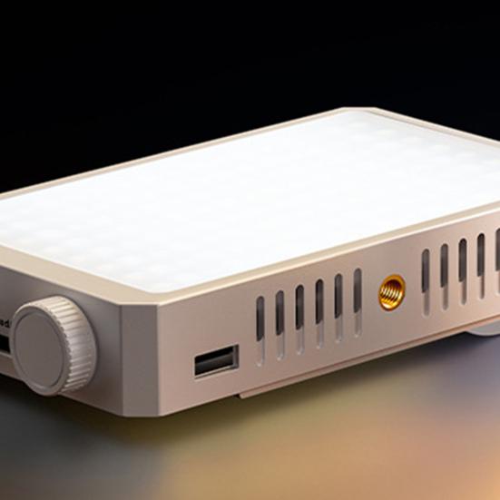 40W LED Camera Fill Light with Tripod Portable Lightweight 4400mAh Rechargeable Adjustable 1/4-Inch Thread Video Shoot Photography Handheld Fill Lamp