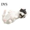 Realistic Animal Model Simulated Sleeping Dog Model, Lying French Bulldog Figurine, Mini Ornament PVC Educational Toy for Toddlers Boys Girls