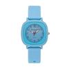 Chinese style retro small square ins high value girl watch male and female students silicone belt simple quartz watch