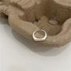 Adjustable Thai Silver Retro Ring: Trendy, Versatile, Hip Hop-Inspired Design for Women