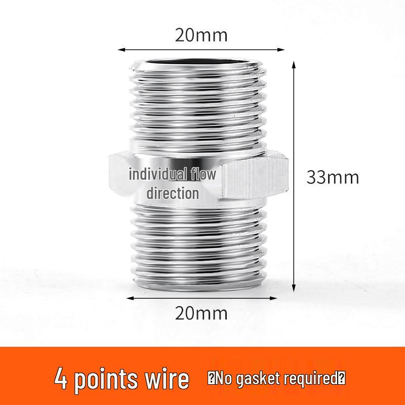 4-Point Bathroom & Water Heater Anti-Backflow Check Valve