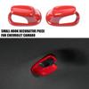 For 2010-2015 Chevrolet Camaro Roof Hook Decoration Cover Trim Accessories Red 2