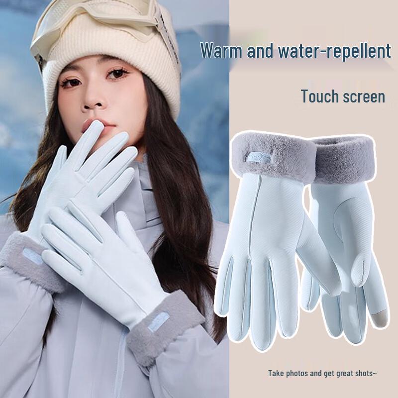 

Feikawi Women s Fleece-lined Outdoor Finger Gloves One Size