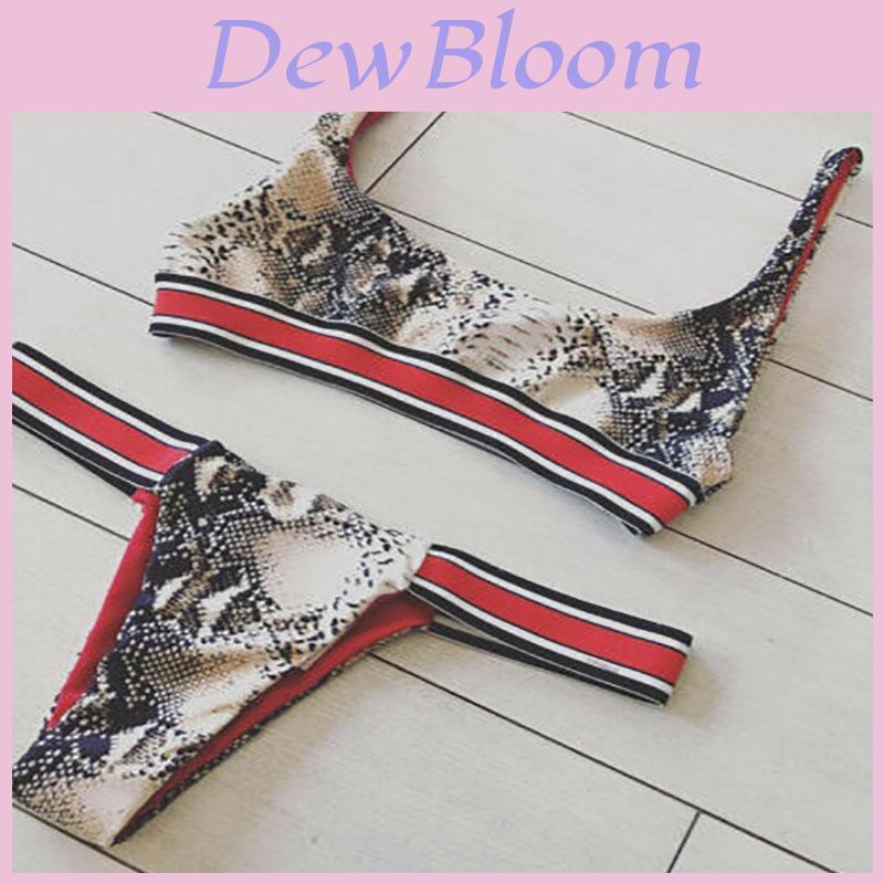 Women's Bandeau Bandage Bikini Padded Set Stylish Swimwear For Effortless Beach Days