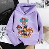 Spring Autumn Paw Patrol Pup Friends Printed Hoodie Sweatshirt Casual Kid Soft Clothes 3-12 Year Boys Girls Toddler Pullover Top