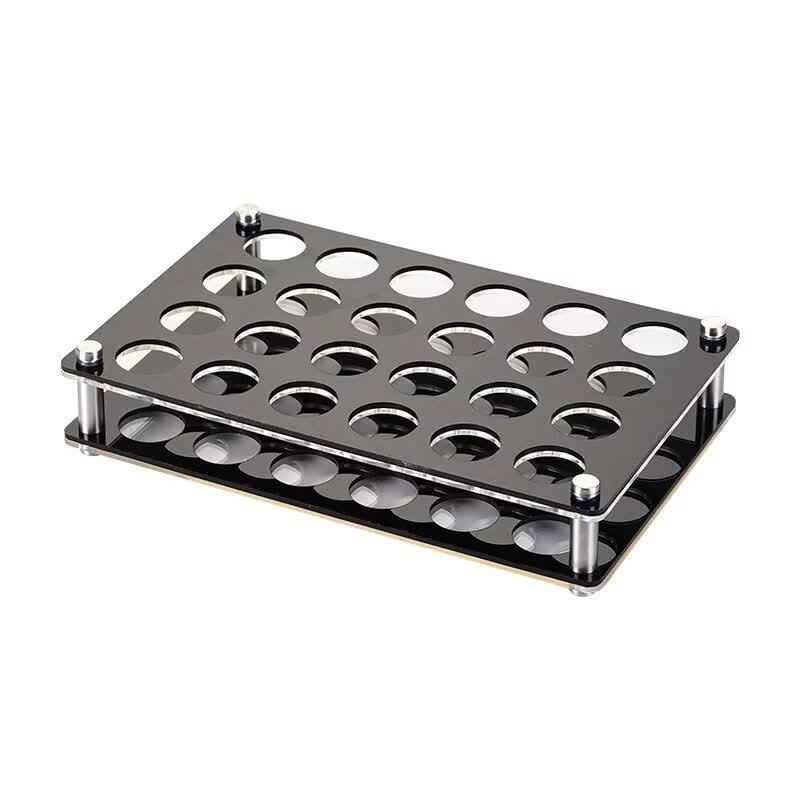 Frosted Retro Acrylic Shot Glass Holder