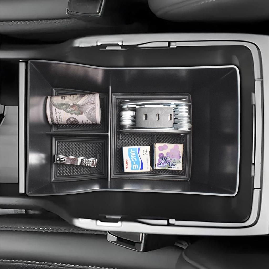 Center Armrest Storage Tray Console Organizer For Hyundai Kona SEL N Line 2025 Car Armrest Box Storage Secondary Accessories