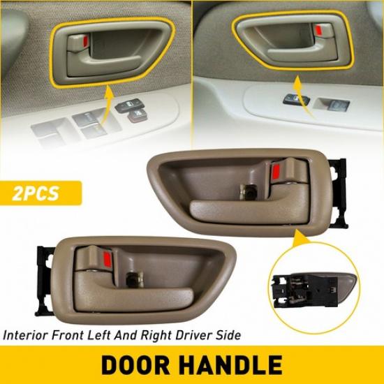 2x Fit Toyota 2000-2004 Avalon ide Interior Door Handle Front/Rear Left+Right