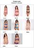 Handmade Beaded Belly Dance Costume Set - Bra & Waistband for Stage or Nightclub