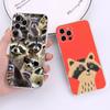 Animal Raccoon Phone Case For iPhone 15,14,13,12,11 Plus,Pro,Max,XR,XS,X,7,8 Plus,SE,Mini Transparent Silicone Soft