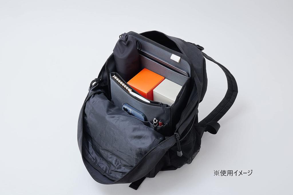 Hagoromo GOAT TCG Backpack Inner Khaki Storage Organizing Trading Card Commuting to School Travel No.82273 Back-in-back