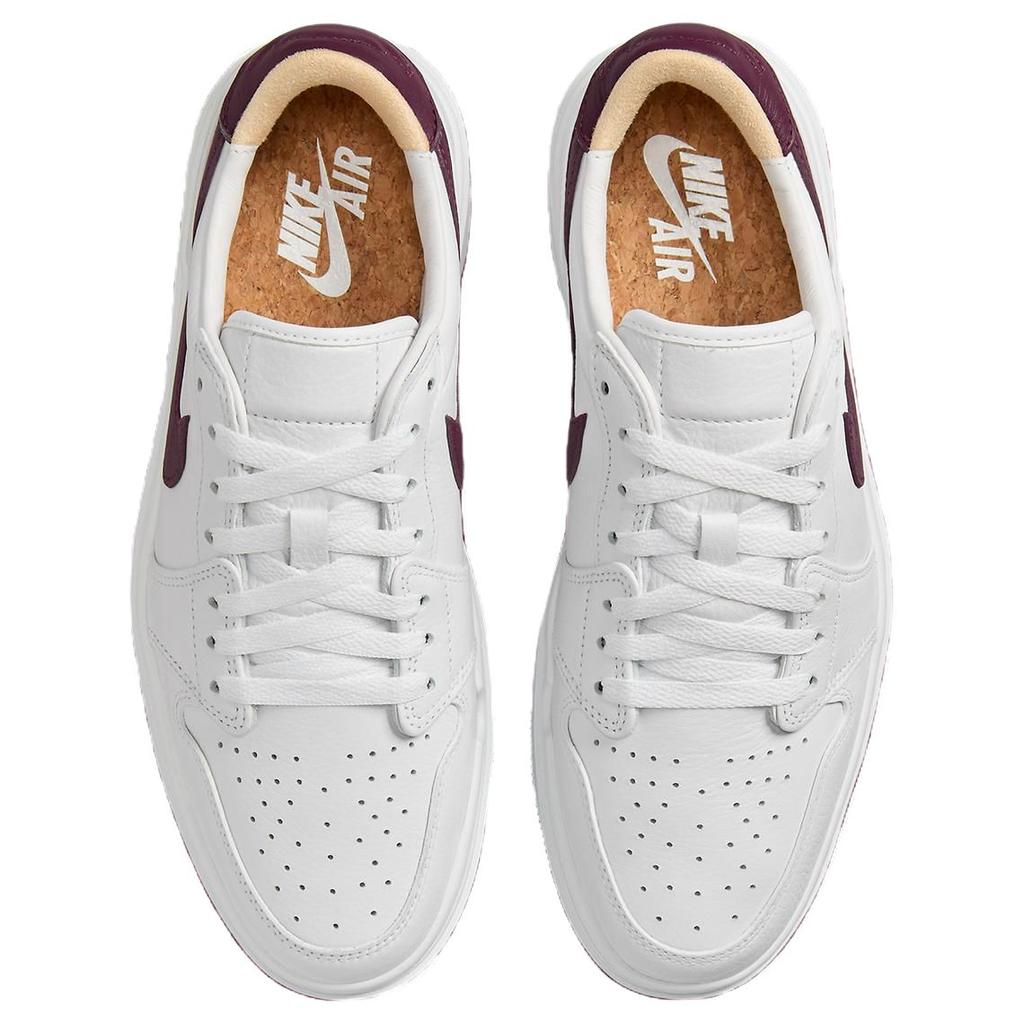 Jordan 1 Elevate Low White Bordeaux (Womens) Women Sneakers White-Onyx DH7004-162