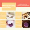 Auspicious Cloud Mooncake Silicone Mold for Peach Mountain Mooncake Mung Bean Cake Chinese Dessert Mold Japanese Wagashi Chocolate Baking Tool