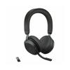 Jabra Evolve2 75 - Casque - Intra-auriculaire - Bluetooth - Sans Fil, Filaire - Suppression Active Du Son - USB-A - Isolation