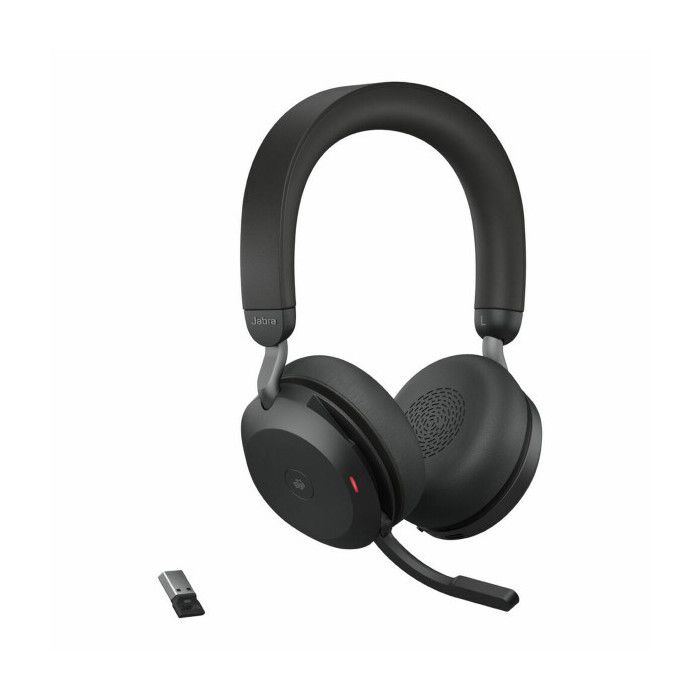 Jabra Evolve2 75 - Casque - Intra-auriculaire - Bluetooth - Sans Fil, Filaire - Suppression Active Du Son - USB-A - Isolation