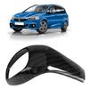 Carbon Fiber Style Car Gear Shift Head Cover Trim for BMW X1 F48 2 Series F46 2015 2018