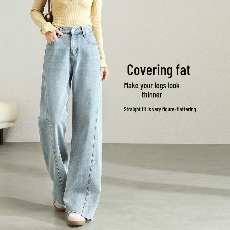 

Women s High-Waist Wide-Leg Jeans