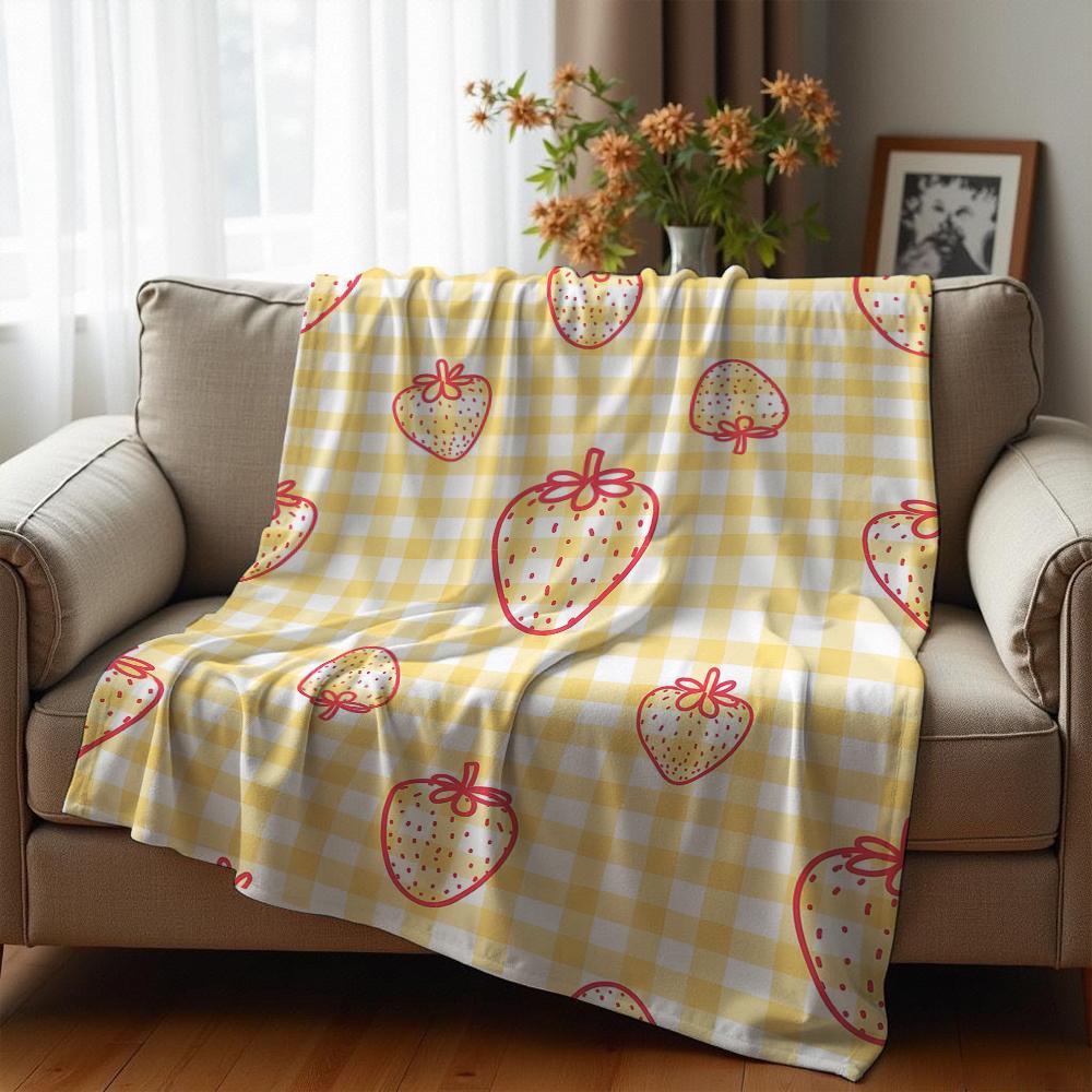 Layered Pink Gray Star Anime Cartoon Flannel Blanket Soft Warm Throw for Bedroom Sofa Car Kids Holiday Gift