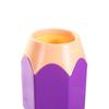 Creative Contrasting Color Pen Holder - Cute Large Capacity Desktop Storage for Office & Study Stationery