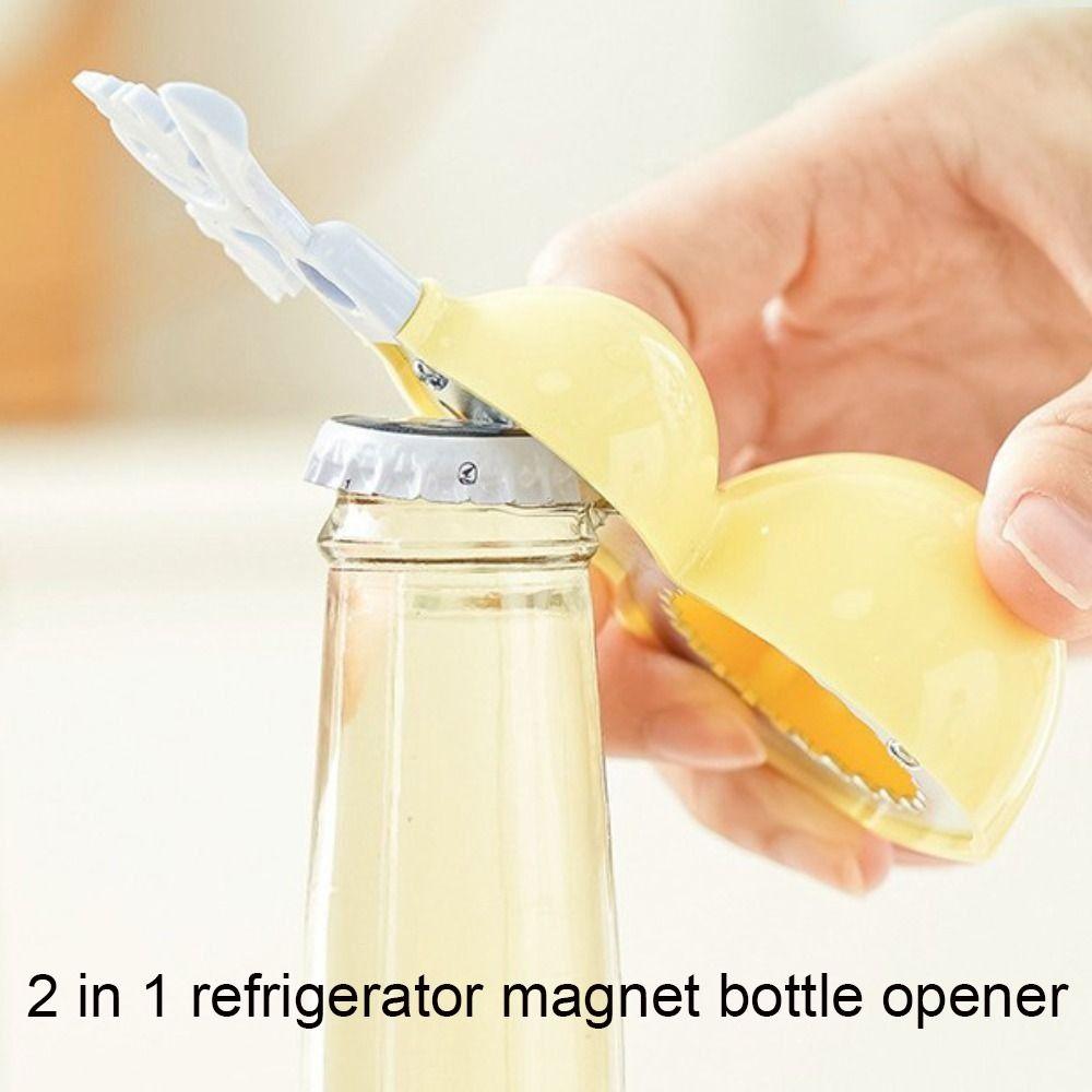 4pcs Magnetic Water Bottle Opener Rust-proof Fridge Magnets Gourd Bottle Opener  Kitchen