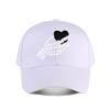 Metal Skeleton Hand Heart Wall Decor Baseball Cap Fashion Unisex Sunhat Womens Outdoor Sports Snapback Cap