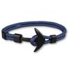 Trendy Men's Polyester Airplane Anchor Bracelet