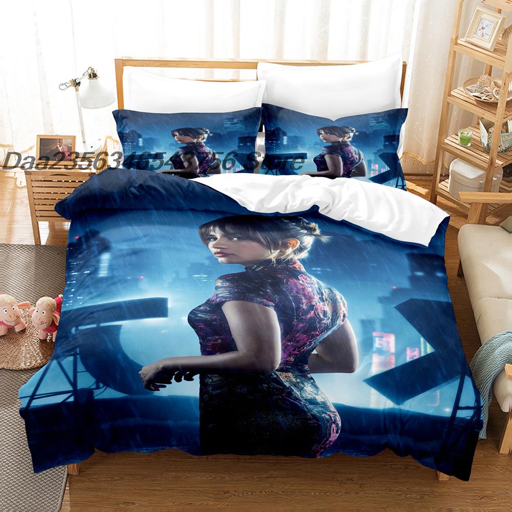 2049 Blade Runner Bedding Set Single Twin Full Queen King Size Bed Set Aldult Kid Bedroom Duvetcover Sets 3D Bed Sheet Set