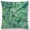 Newest Water Tropical Jungle Greenery Leaf Cactus Pineapple Cushion Cover  Design Available Pillowcasea,(1)