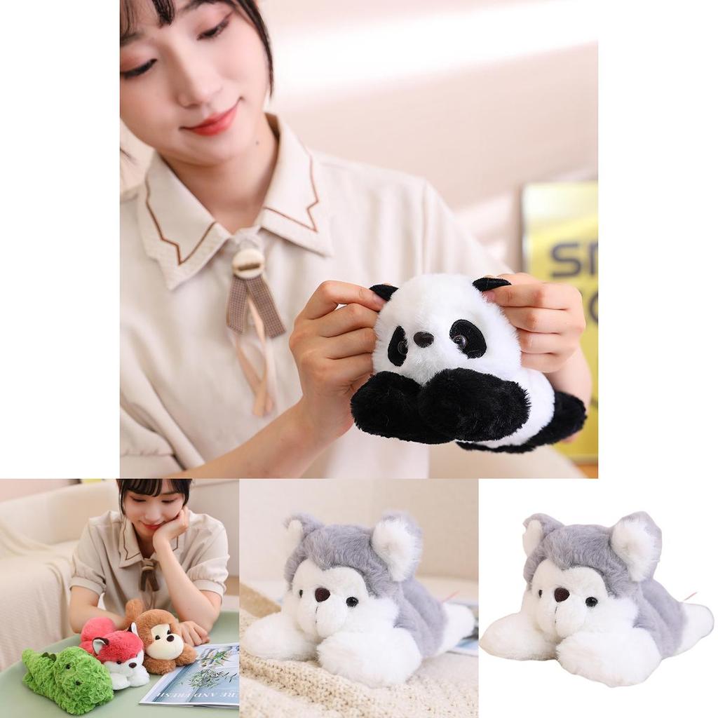 Pulseira de Bater Animal Cartoon Panda Macaco Brinquedo de Pelúcia Pulseira de Pulso Artesanato Decorativo 80 Caracteres