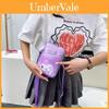 Kuromi Elsa Childrens Cartoon Pvc Crossbody Bag For Kids With Waterproof Durable Features For School Outings